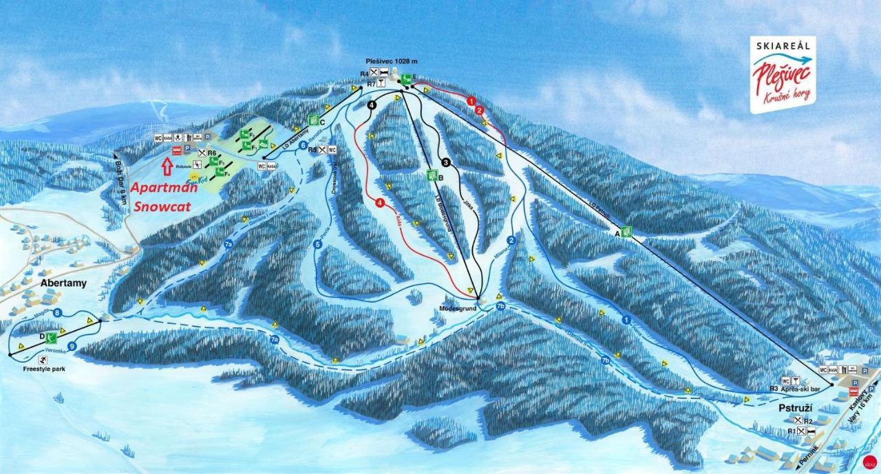 Ski Apartman Snowcat Abertamy Exterior foto